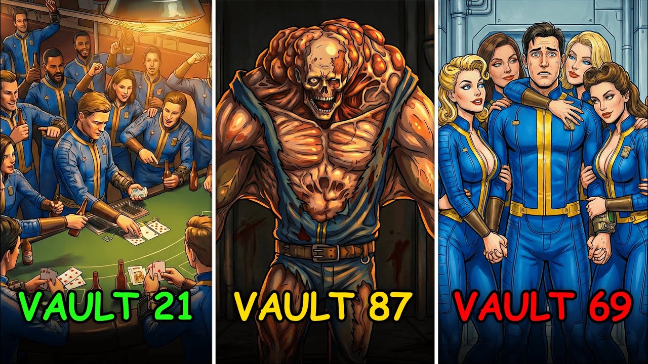 What Happened To EVERY VAULT In Fallout?