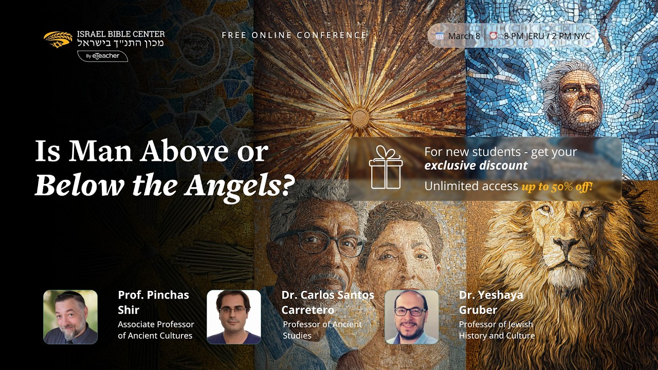 ✨ Is Man Above or Below the Angels? — FREE Online Webinar
