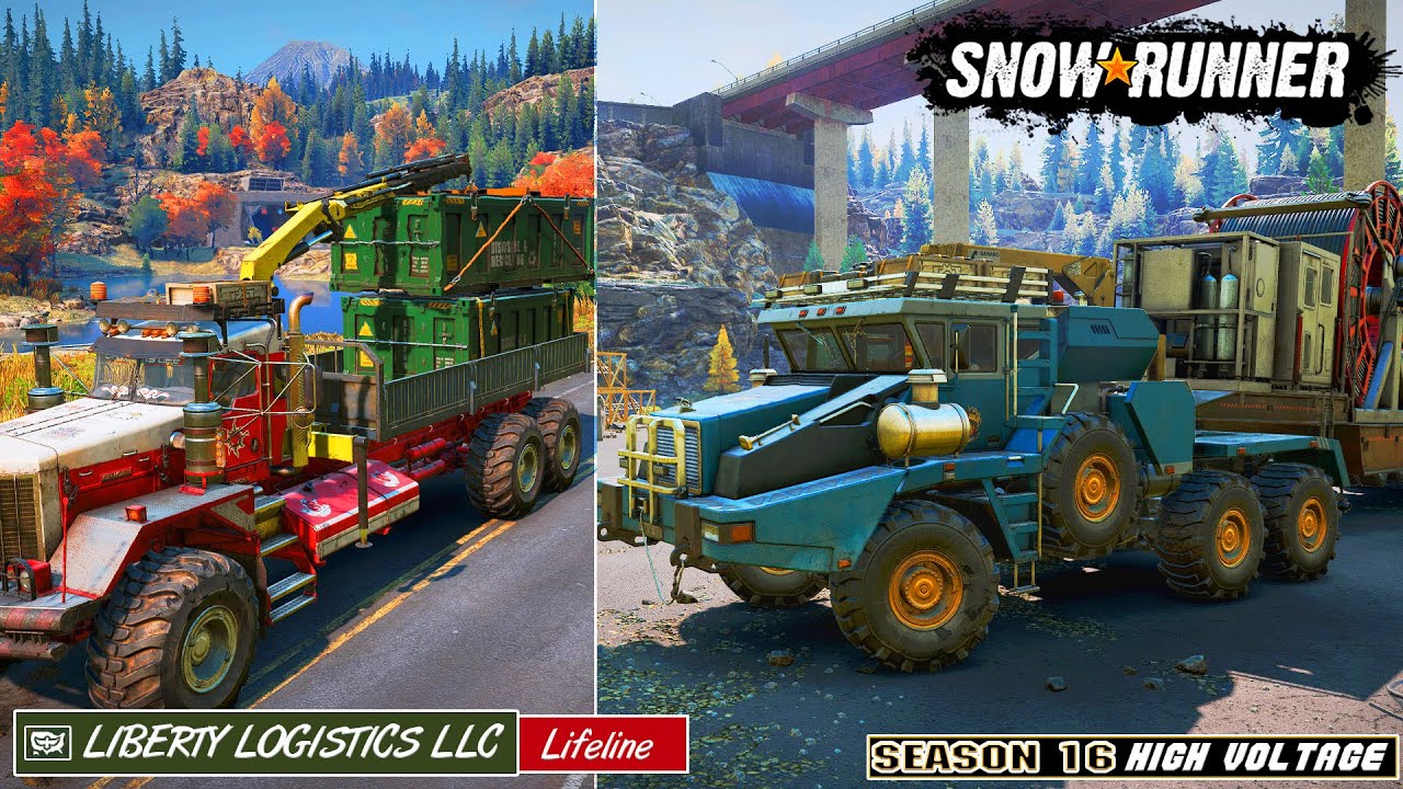 SnowRunner : Sezonul 16 | Washington = Liberty Logistics LLC : Lifeline
