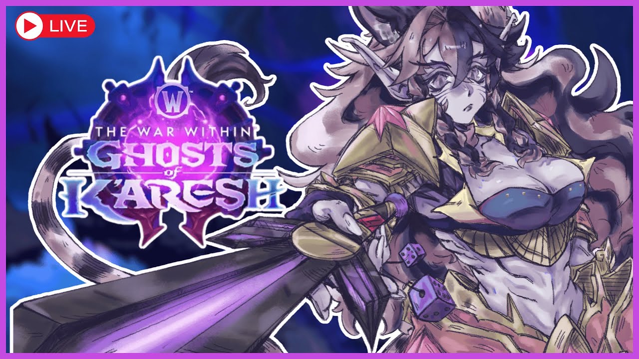【World of Warcraft】Short WoW Stream【She/Her】#VtuberEN #WoW #ghostsofkaresh