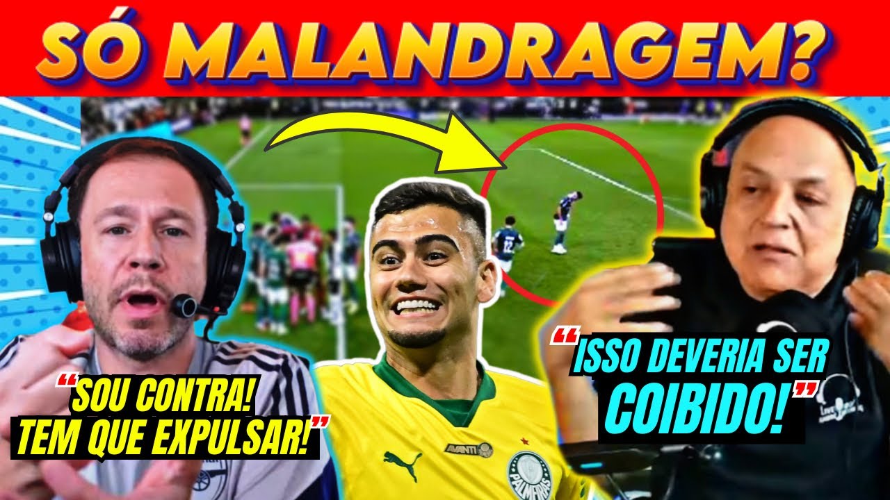 ⚠️POLÊMICA! MUITA DISCUSSÃO ENTRE JORNALISTAS! por atitude de Andreas Pereira! #futebol #polemica  