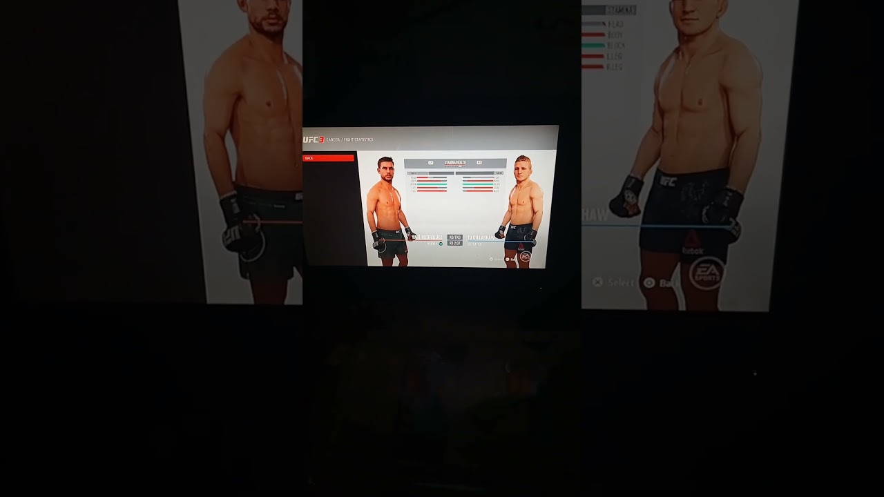 UFC 324 fireup EA Sports UFC3 career mode replay