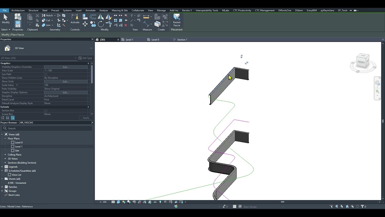 251007.1 - Revit Short | FAS_001 - Creating Fascia using Model Line
