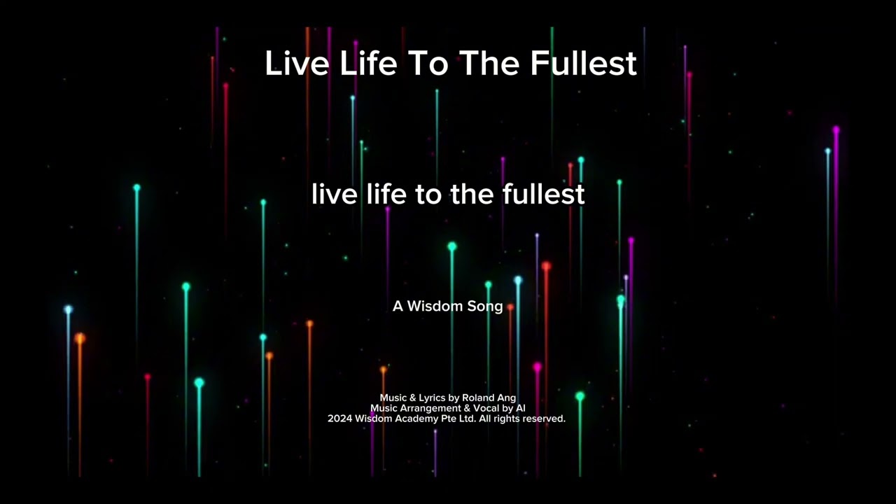 Live Life To The Fullest - Let&rsquo;s start our new year right! An original LLTTF Song.
