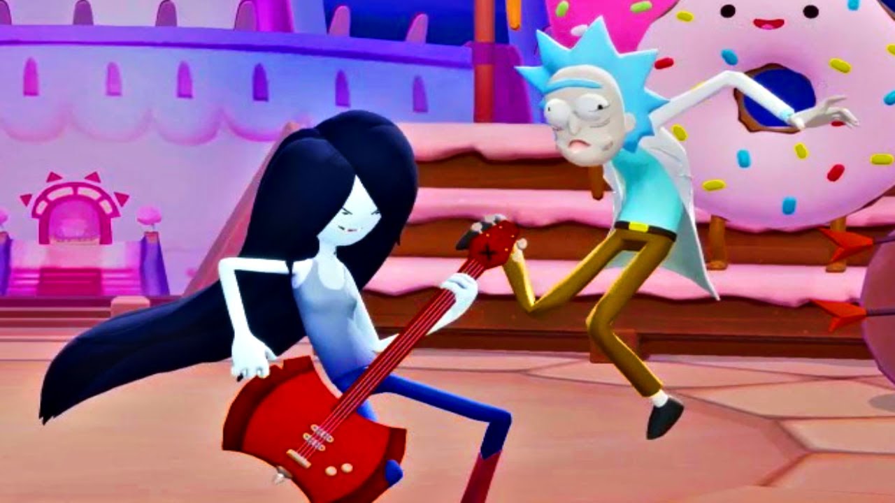 MultiVersus - Marceline and Rick (Rick and Morty) Unique Interactions HD