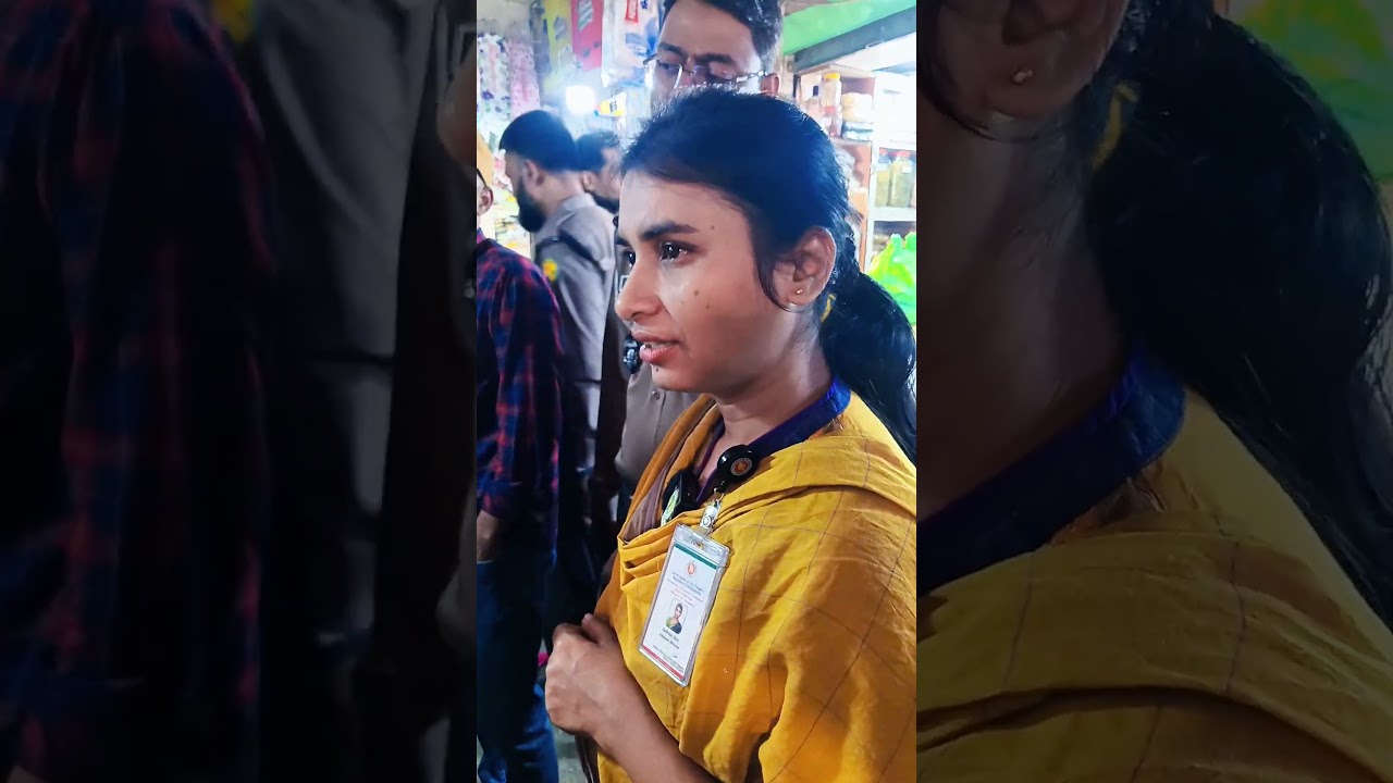 Consumer rights activists are checking the prices of raw materials at the market during Ramadan...!