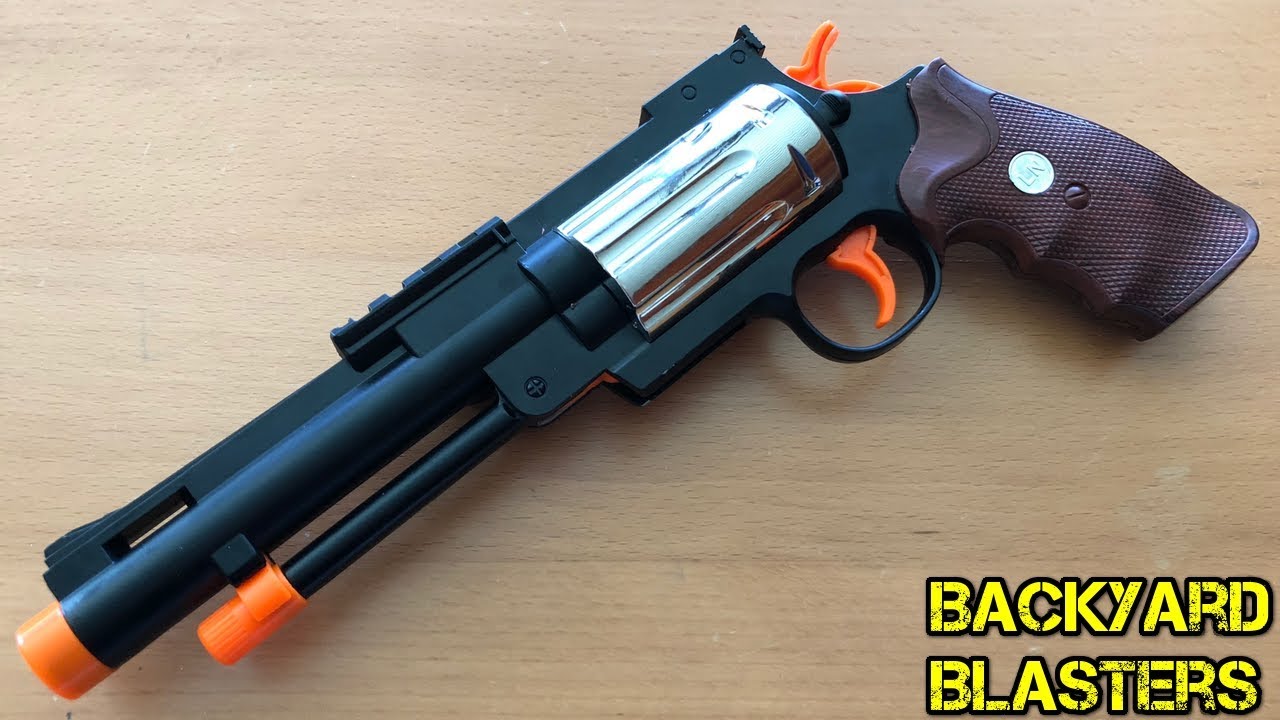 [REVIEW]  Backyard Blasters Lever Action Gel Blaster Revolver