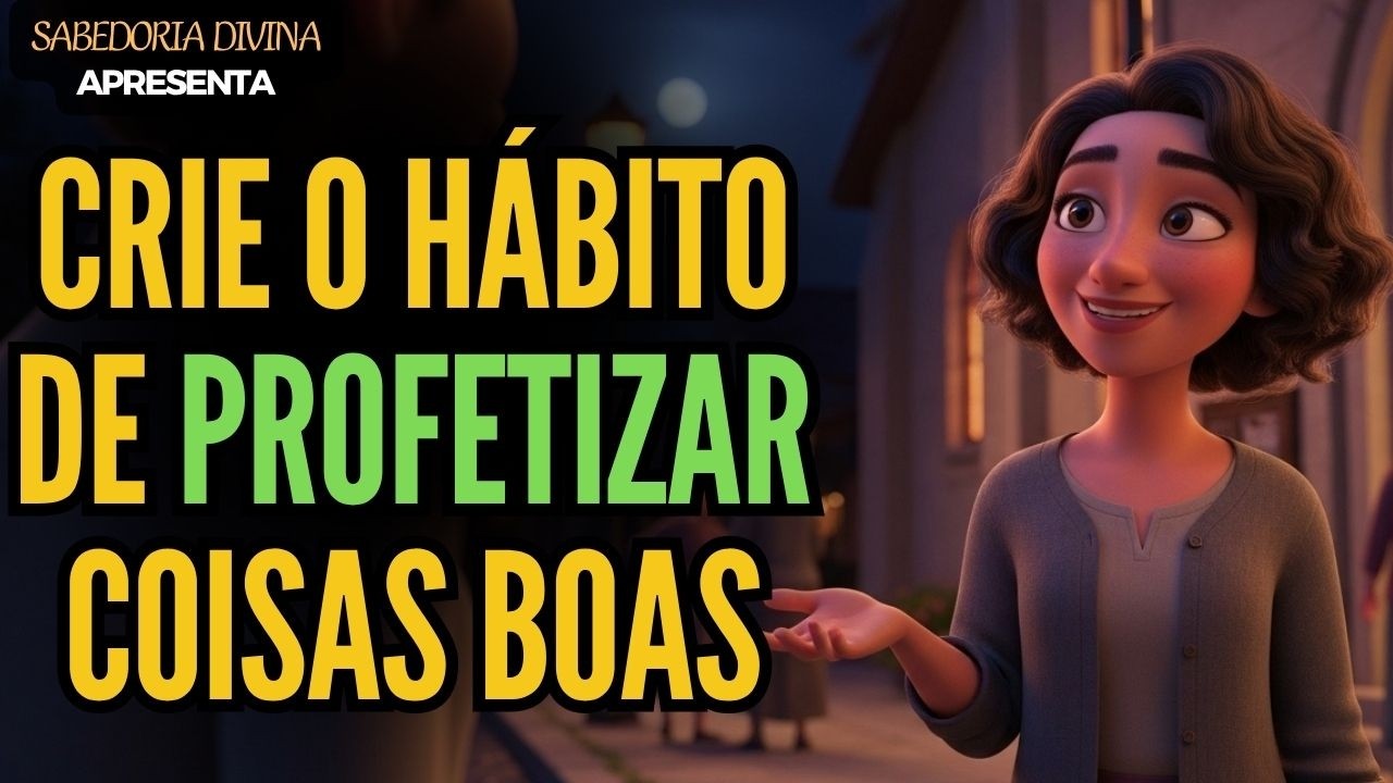 O PODER DAS PALAVRAS QUE VOCÊ FALA! Comece a Profetizar Coisas Boas!
