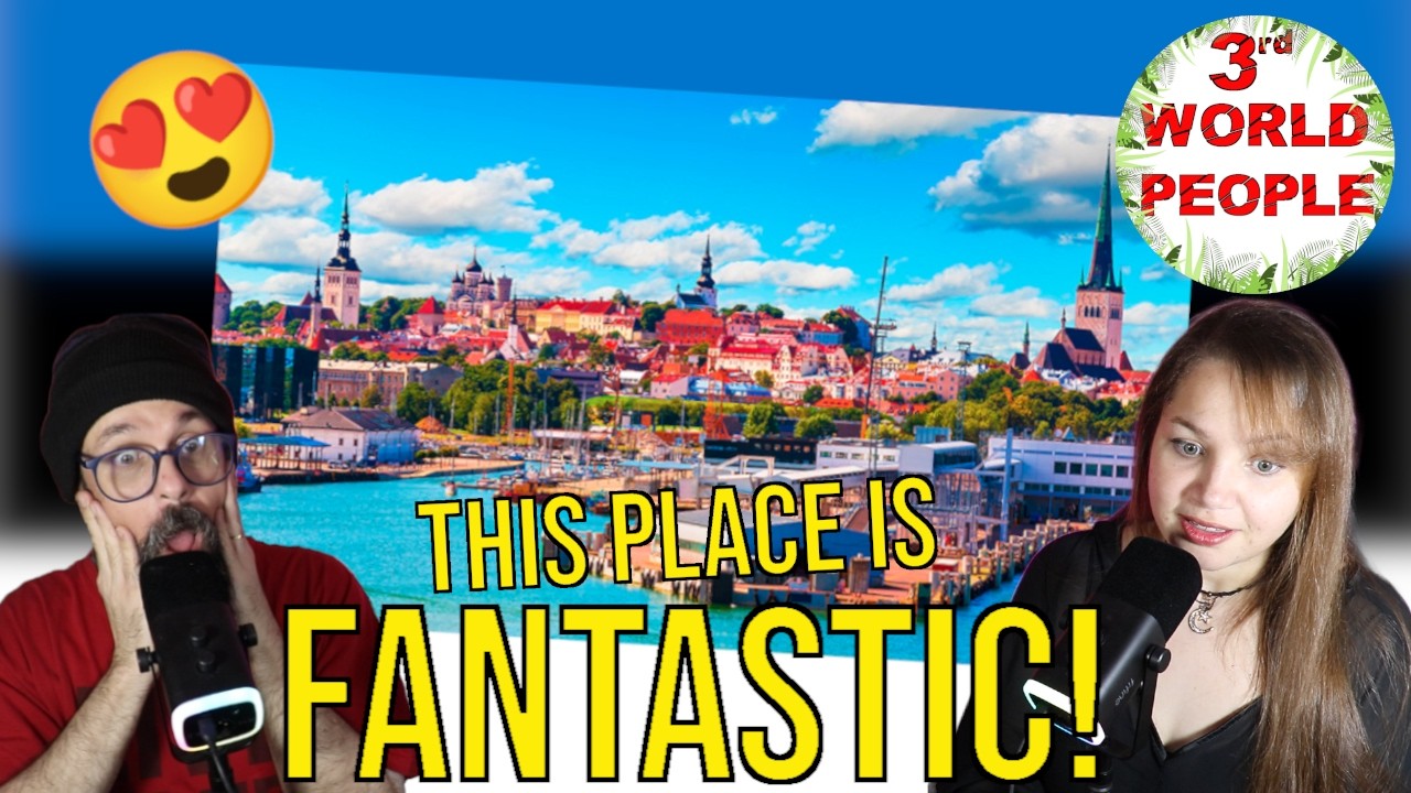 3rd WORLD PEOPLE REACT: AMAZING PLACES TO VISIT IN ESTONIA | ESTONIA REACTION