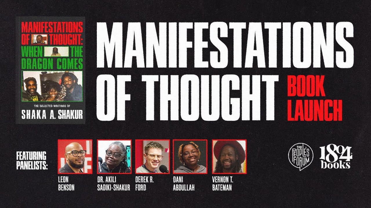 BOOK LAUNCH | Manifestations of Thought by Shaka A. Shakur