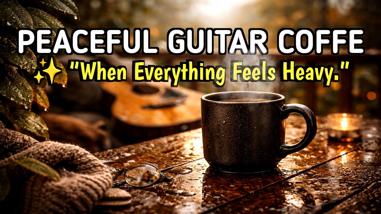 🔴 [LIVE 24/7] Spring Coffee Guitar Music for Peaceful Morning Relaxation