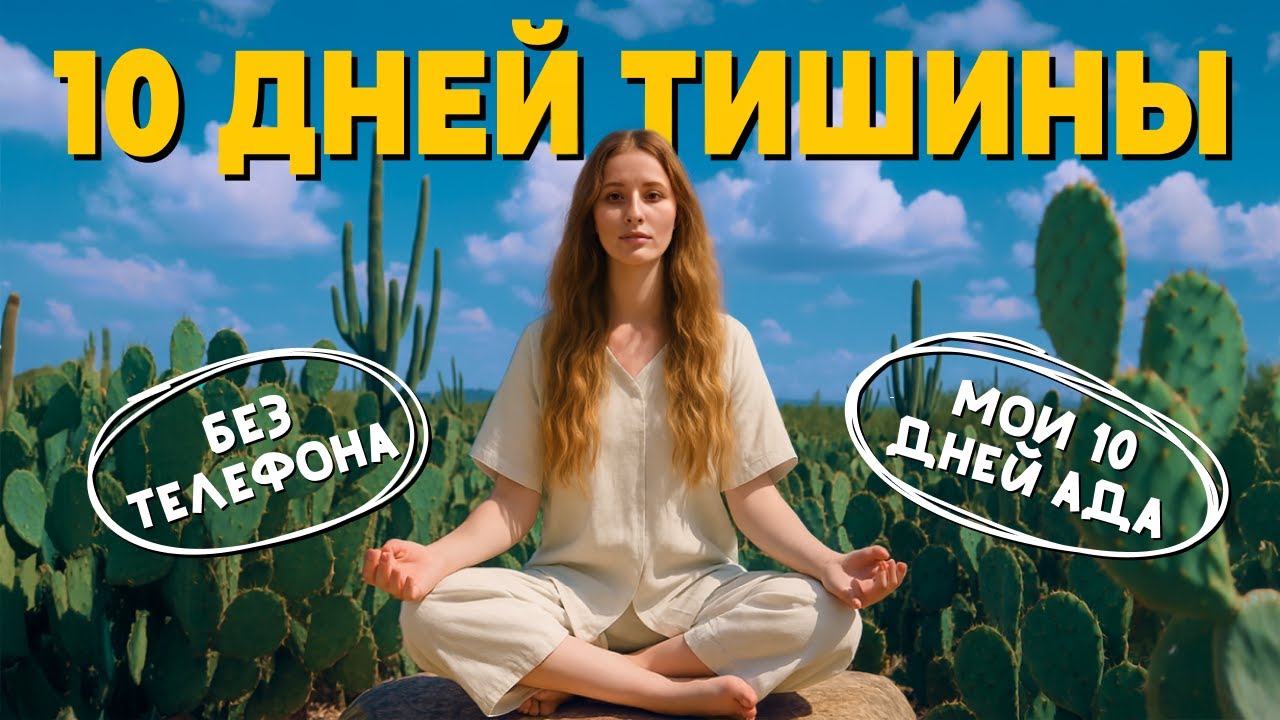 10 ДНЕЙ ПОЛНОГО МОЛЧАНИЯ: Как я чуть не сошла с ума. Випассана