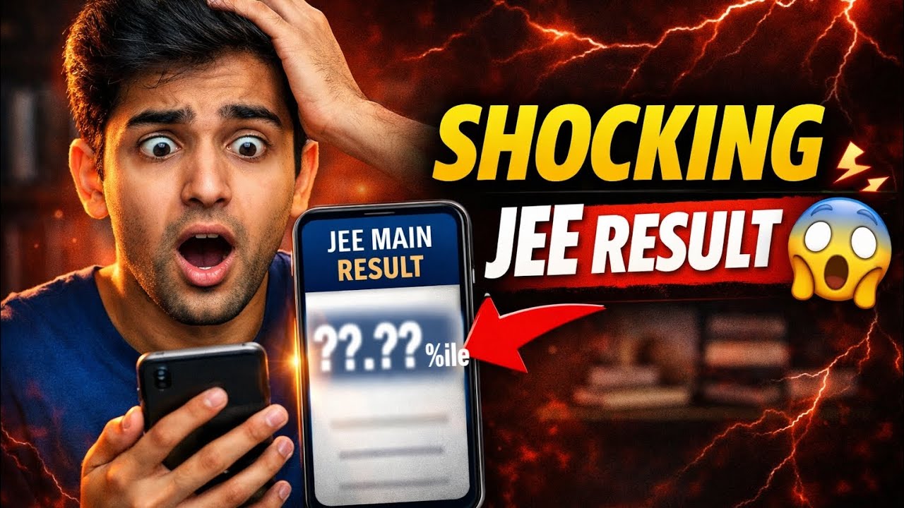 JEE Main 2026 Result 😱 | SHOCKING Percentile Revealed