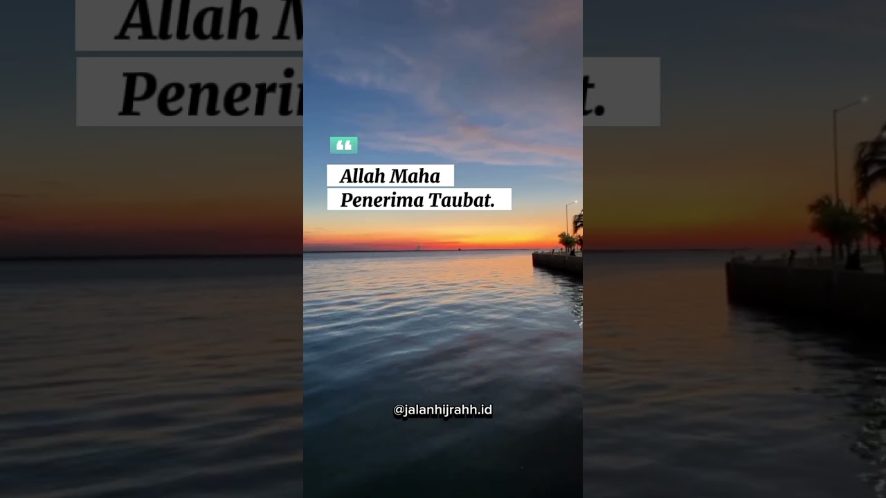 Tak peduli seberapa besar dosamu, pintu-Nya selalu terbuka❤️ #jalanhijrah #motivasiislami #quotes