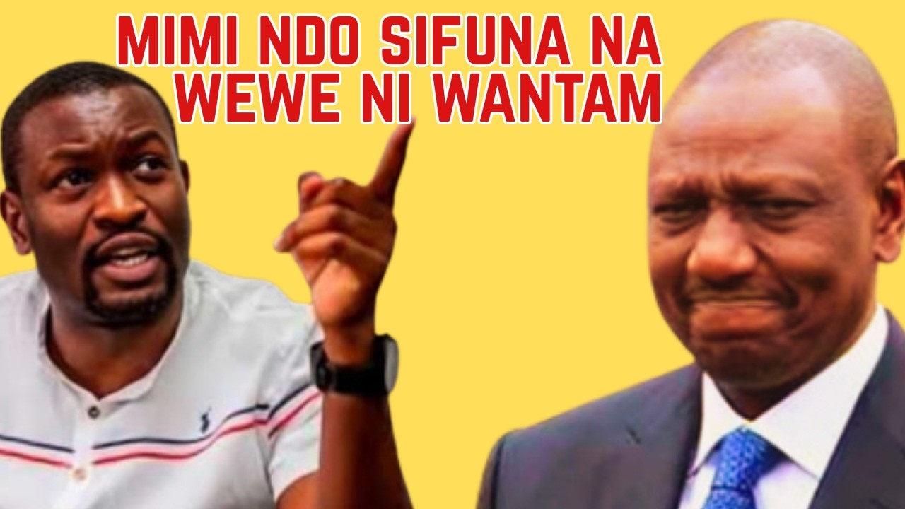 FUNNY 😂 EDWIN SIFUNA ROASTING THE GOVERMENT 