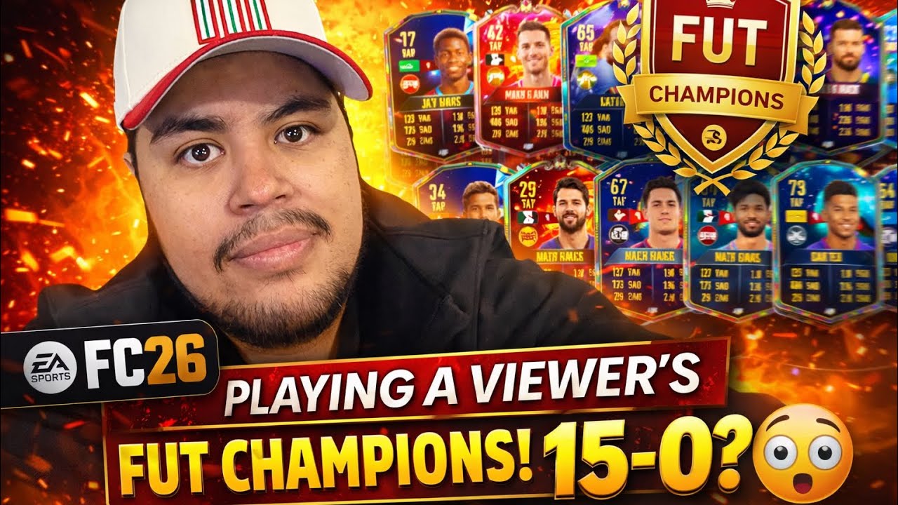 PLAYING A VIEWER’S FUT CHAMPIONS!!! CAN WE GO 15-0? #fc26 
