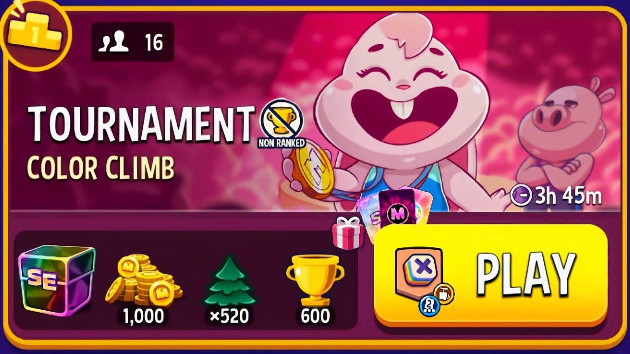 TOURNAMENT~Color Climb+Blow 'Em Up/ Play Mixy Meow 😼