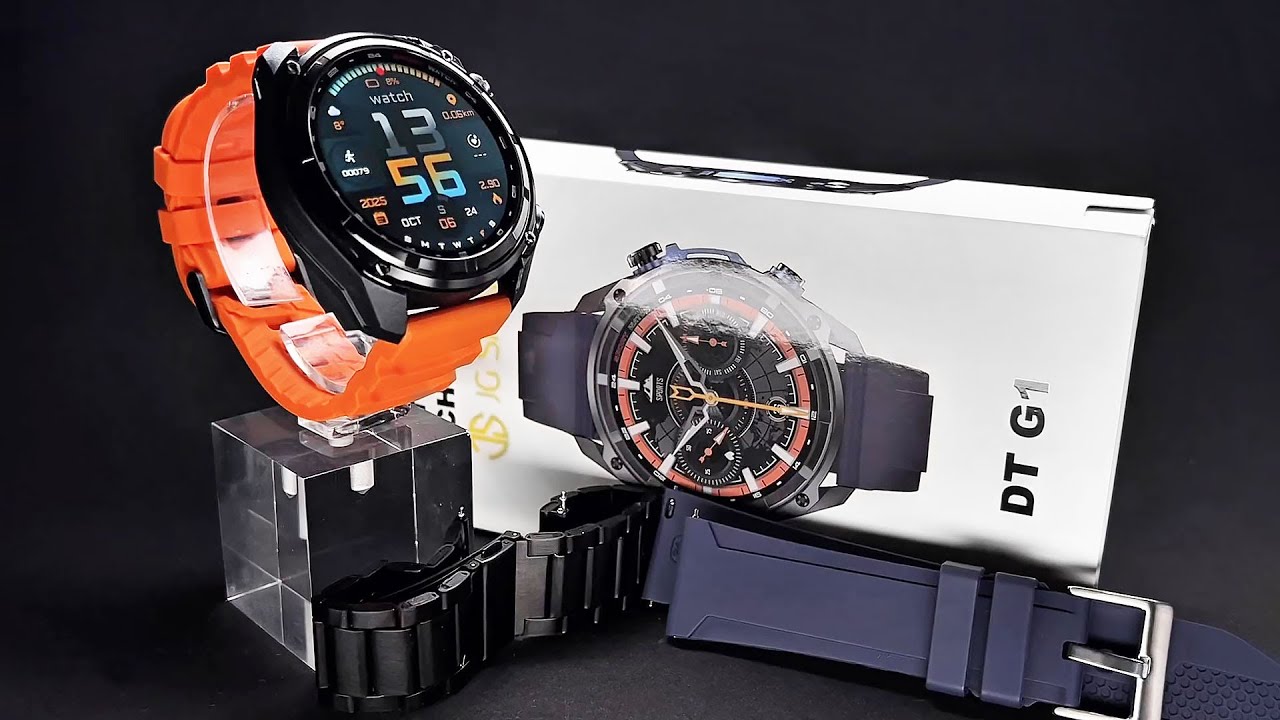 Smartwatch JG Smart G1&ndash;Najbardziej Kompletny Zegarek | Amoled, GPS,  Dyktafon, 860mAh [PREZENTACJA]
