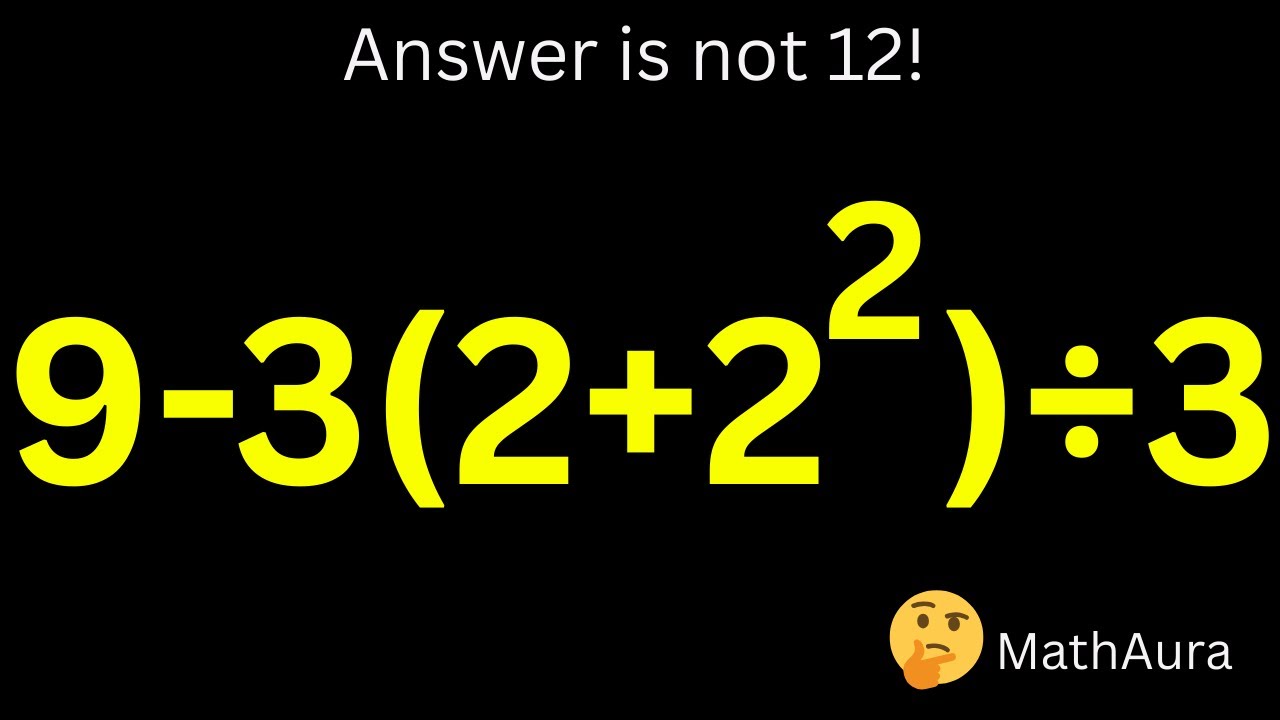 Simple Math? Watch Where People Mess Up 🤯 | MathAura