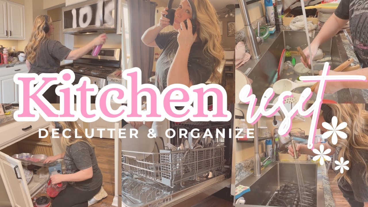 Spring Cleaning Kitchen Reset💐💖| Declutter & Organize | Getting Rid of Stuff