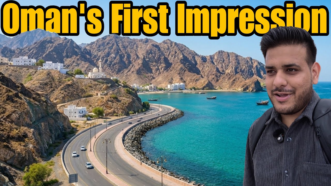 Shocked To See Oman's Capital City - Muscat 😱🇴🇲 |Oman Road Trip| #EP-2