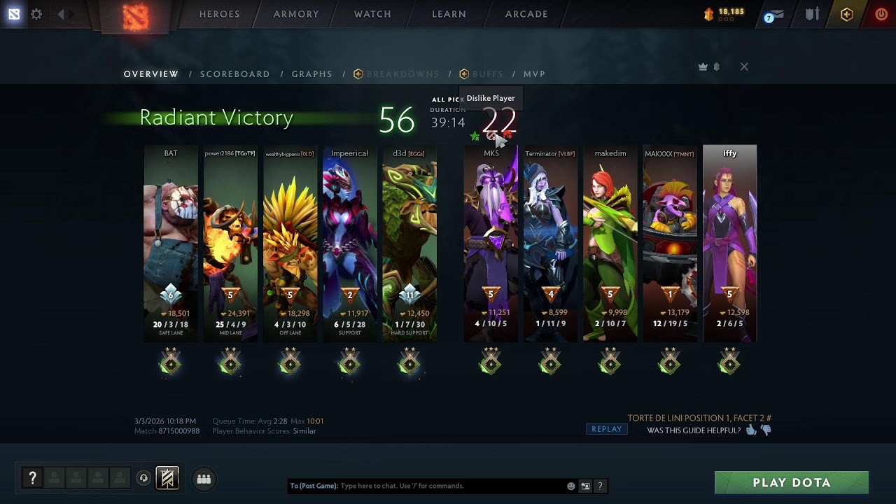 DOTA2 Herald Ranked Chaos Knight and Antimage vs smurfs stream Mar 3 2026