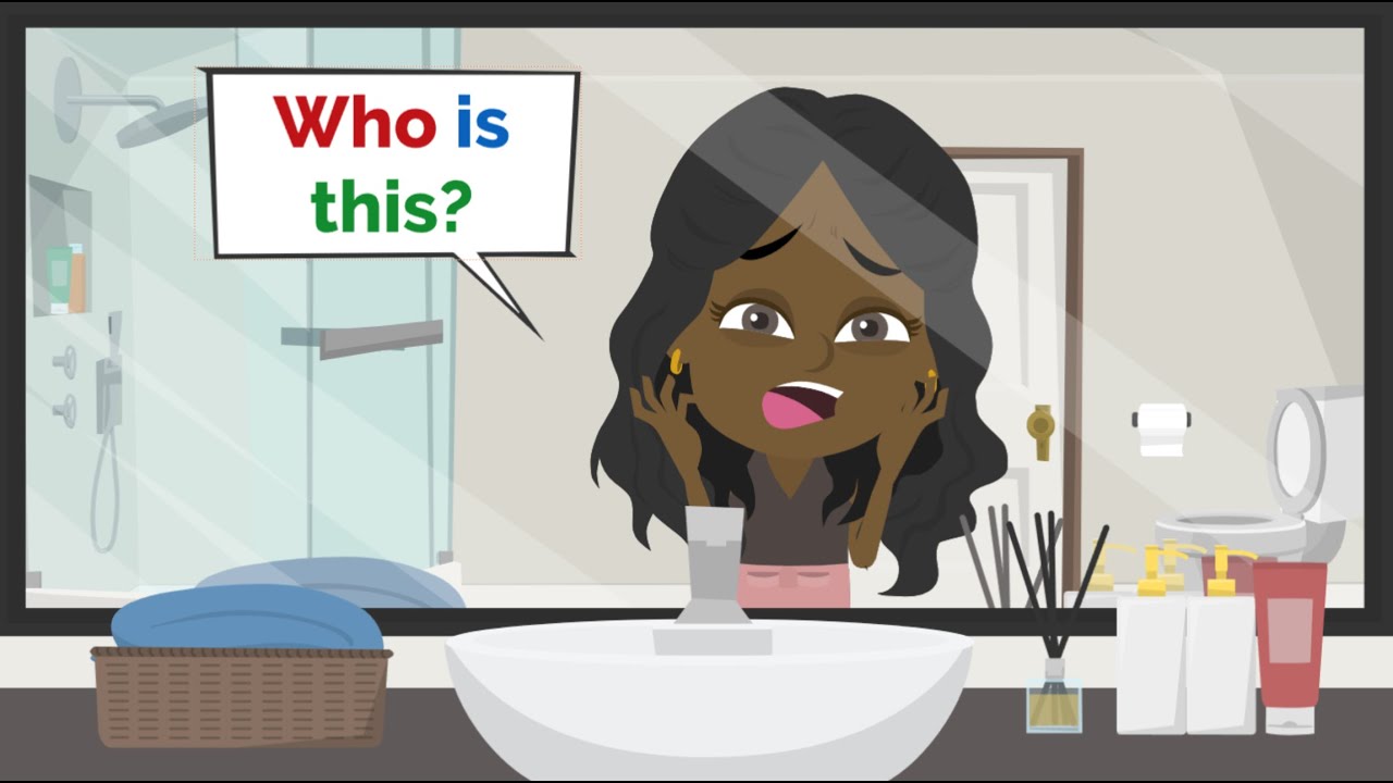 Nora is BLACK! - Easy English conversation practice - Nora English