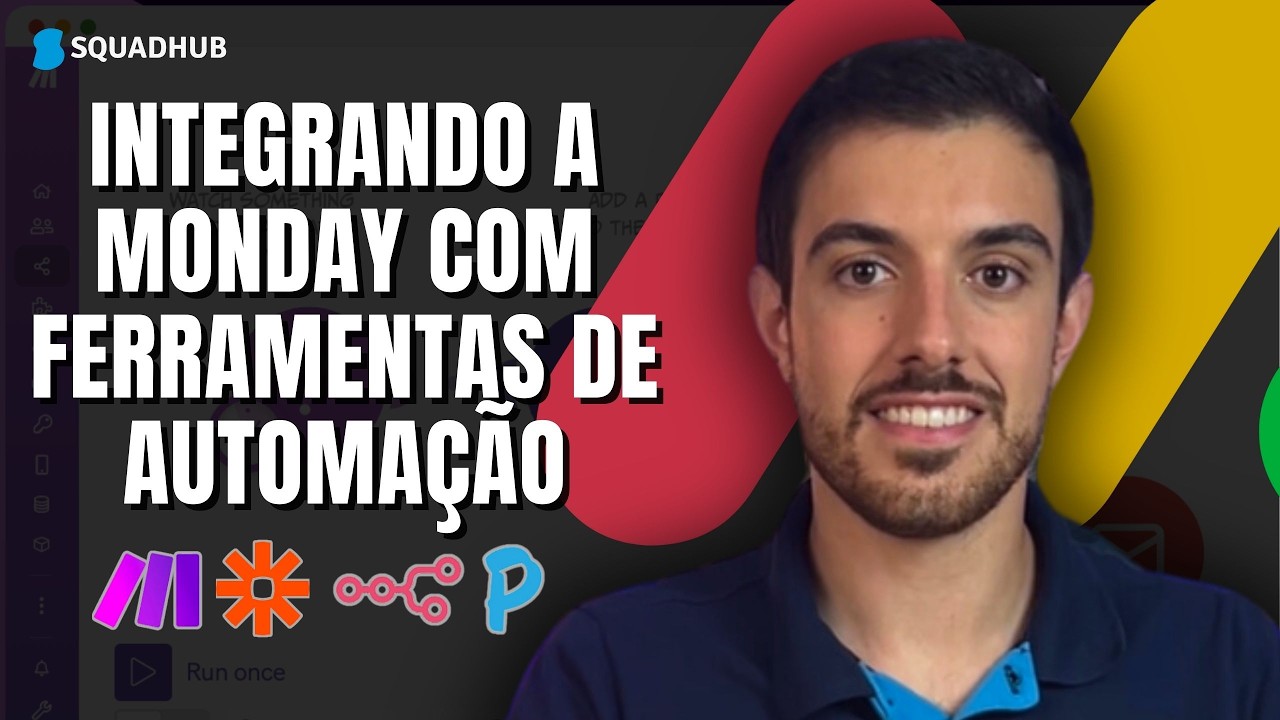 Monday.com Integrado com Make, Zapier e Pluga | Tutorial Passo a Passo