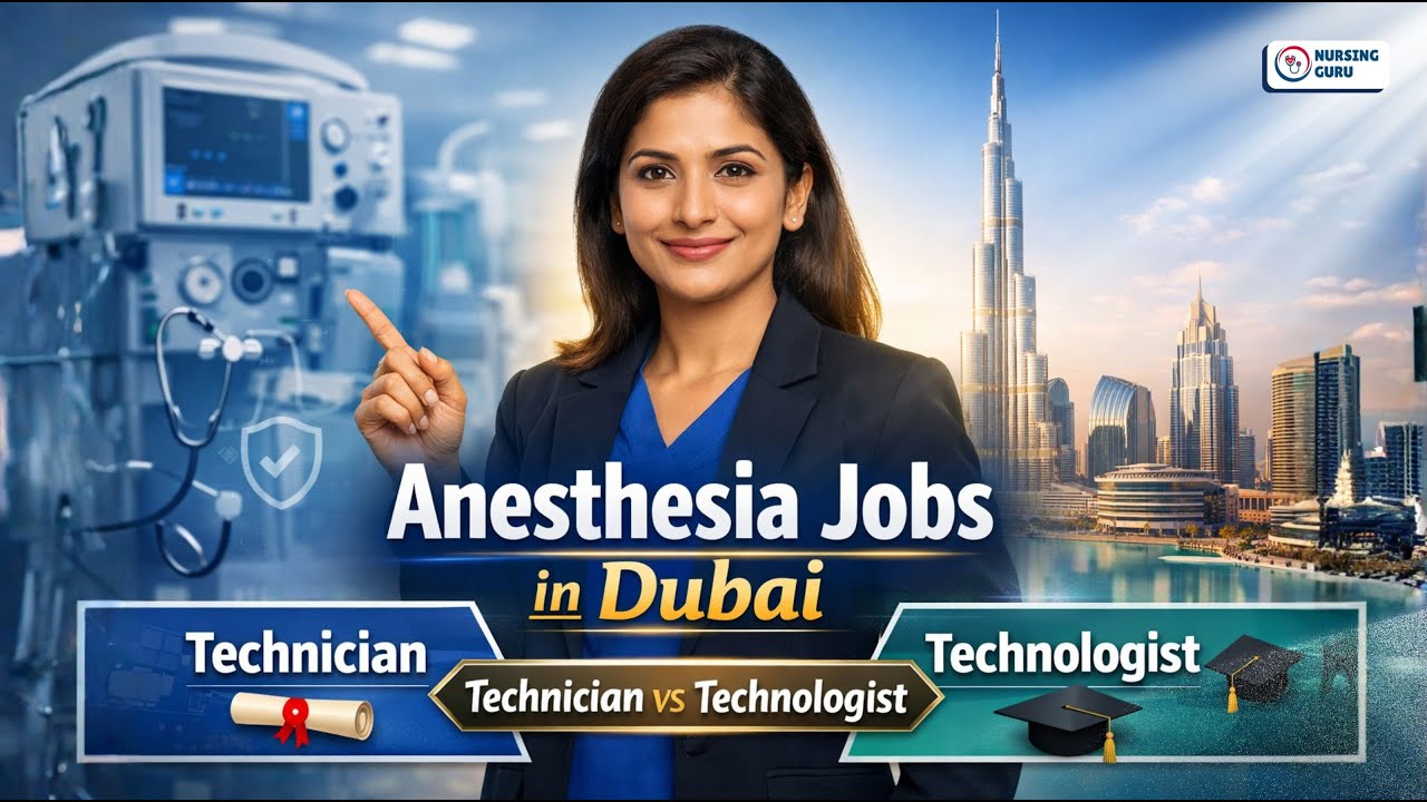 What's the BEST Way to Work as an Anesthesia Technician in Dubai 2025