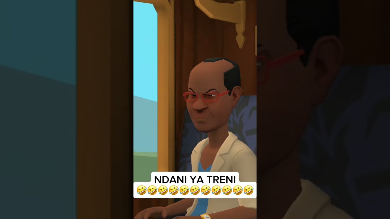 YOMBO KANUSURIKA KUTEKWA NDANI YA TRENI🤣🤣