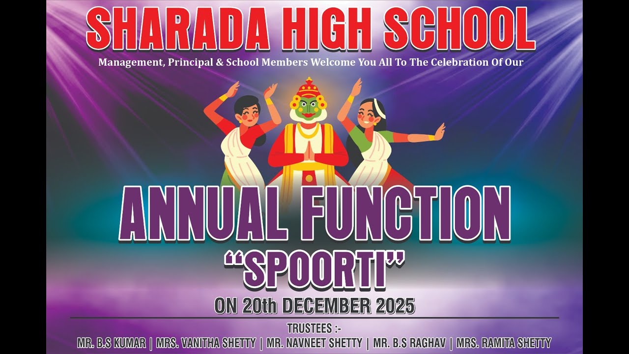 Sharada High School, Sakinaka, Annual function 