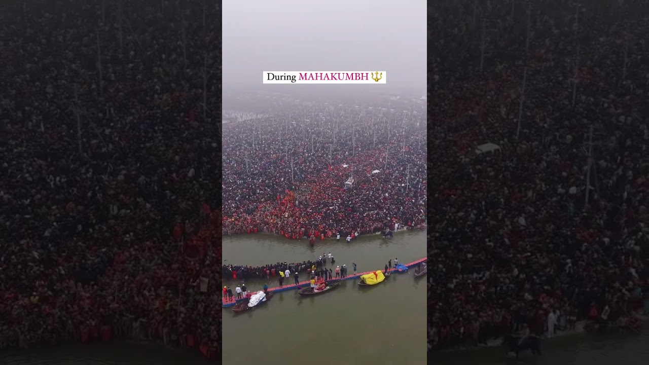 prayagraj mahakumbh 2025 drone view | #prayagrajmahakumbh2025