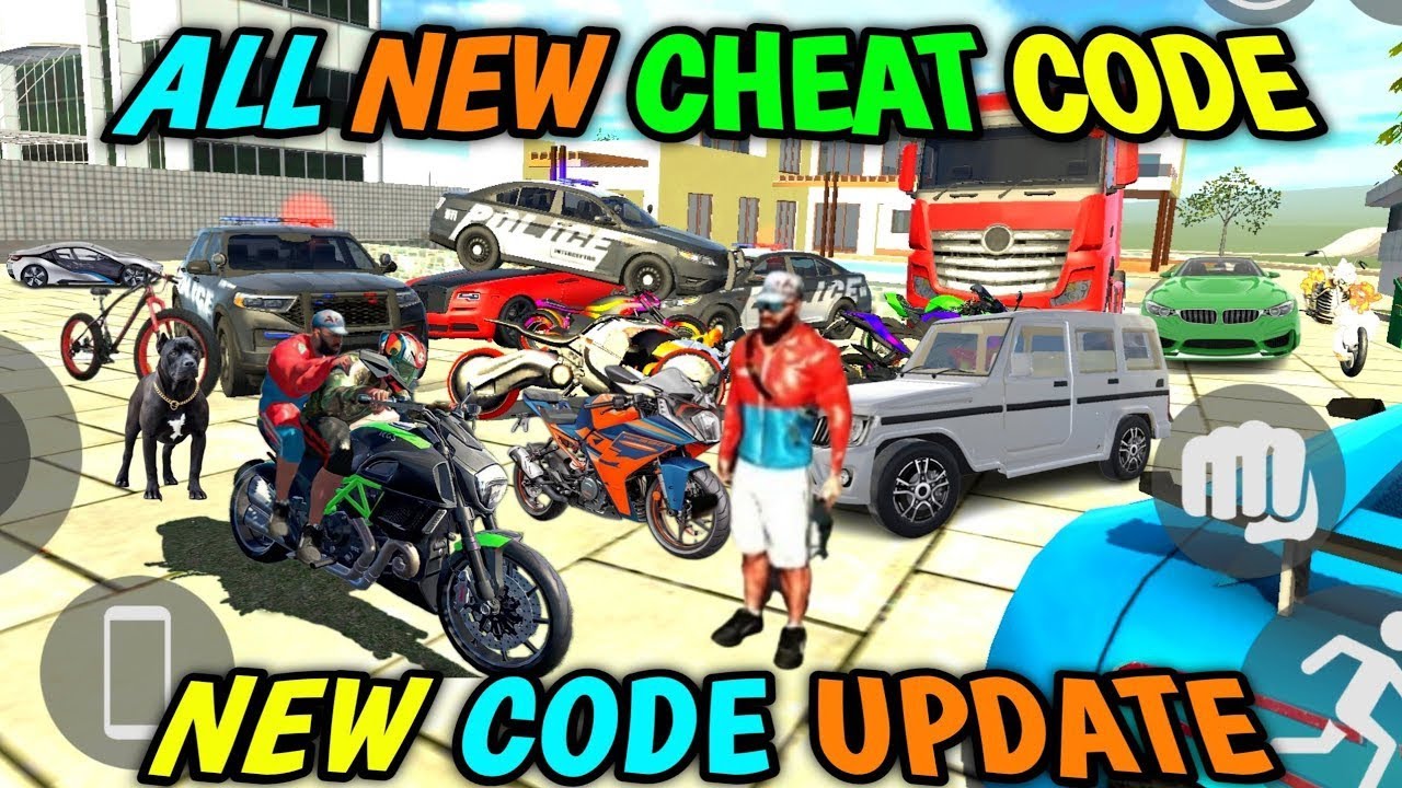 Indian bike driving 3d all new cheat codes 2026