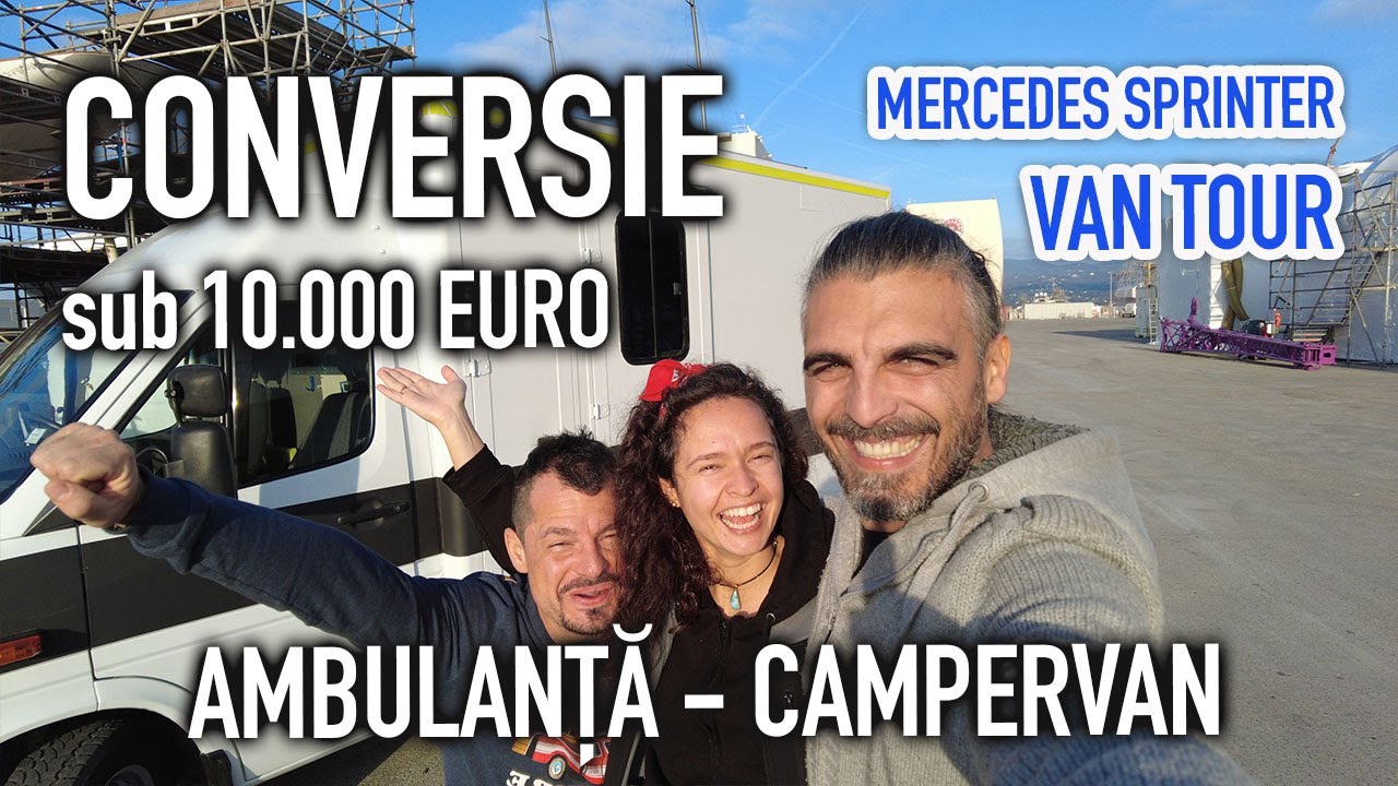 VAN TOUR - Conversie Ambulanta - Campervan - Mercedes Sprinter 2000