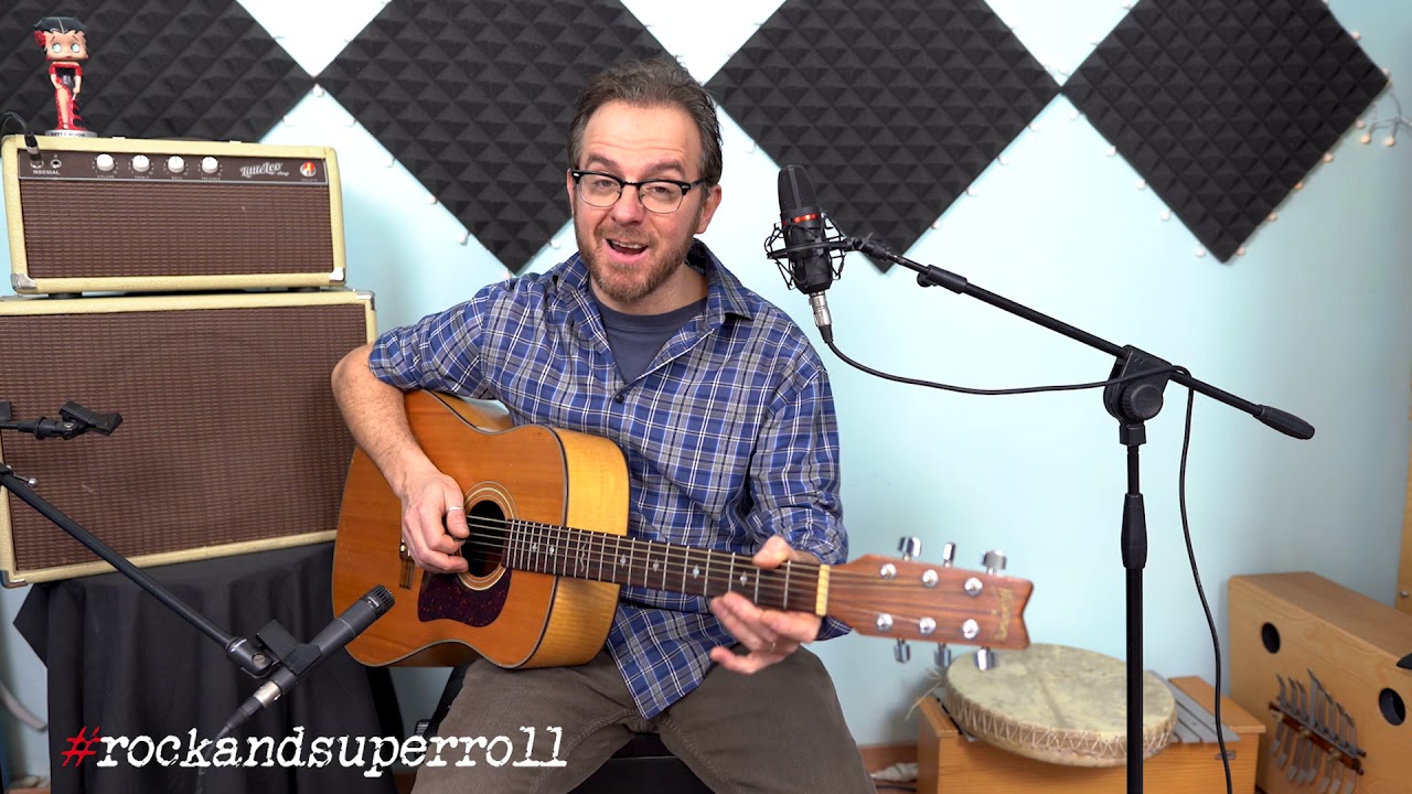 Strumming coi bassi alternati! Un po' rock n roll..un po' tutto...