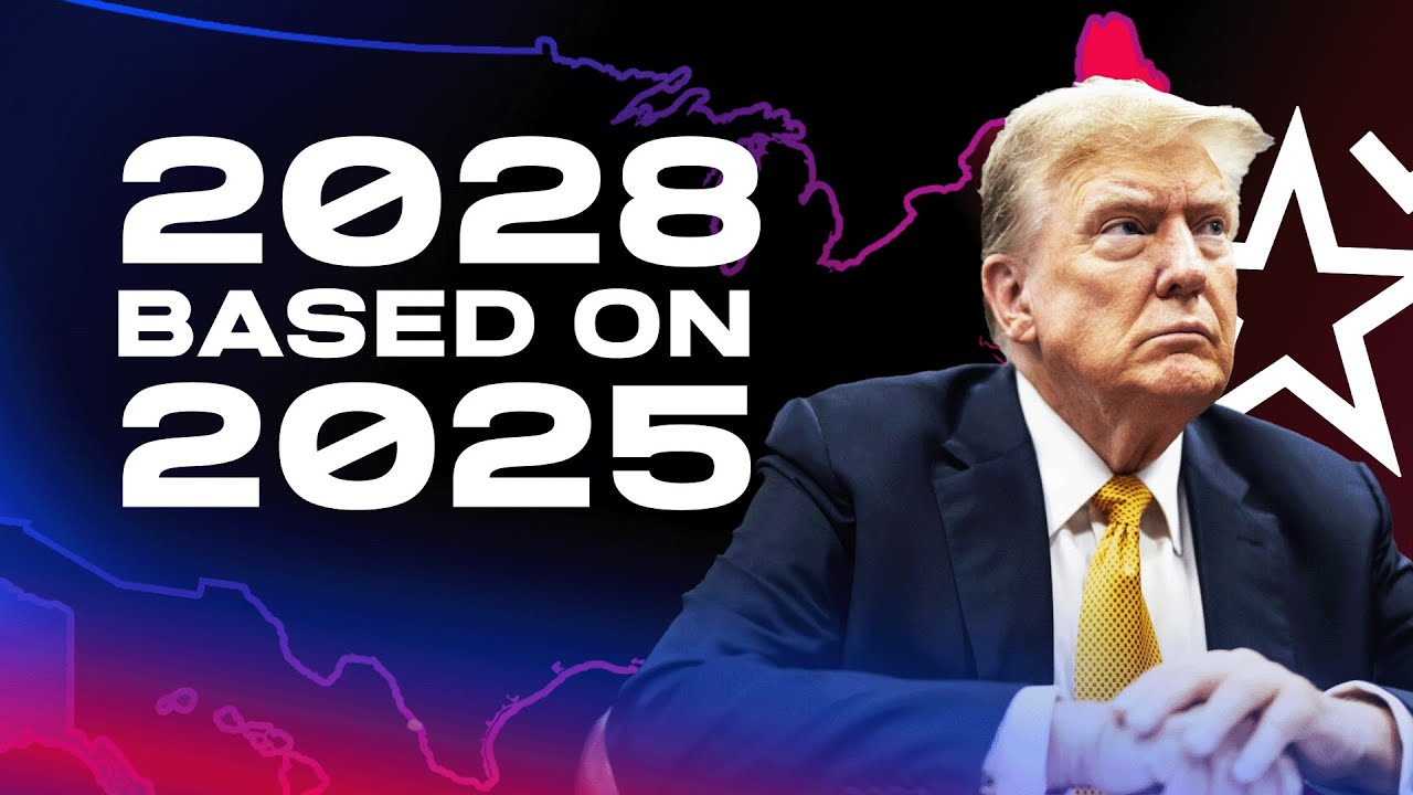 Президентские выборы 2028 года на основе &laquo;Голубой волны&raquo; 2025 года