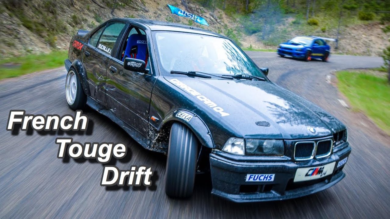 Le Touge Drift à la Française c'est ça !