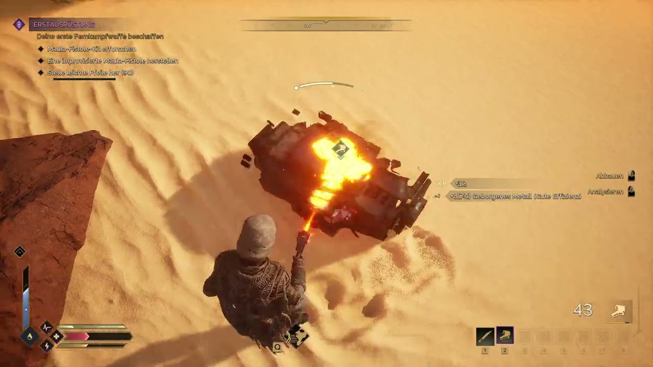 Dune Awakenig Folge 2 Der riesen sandwurm