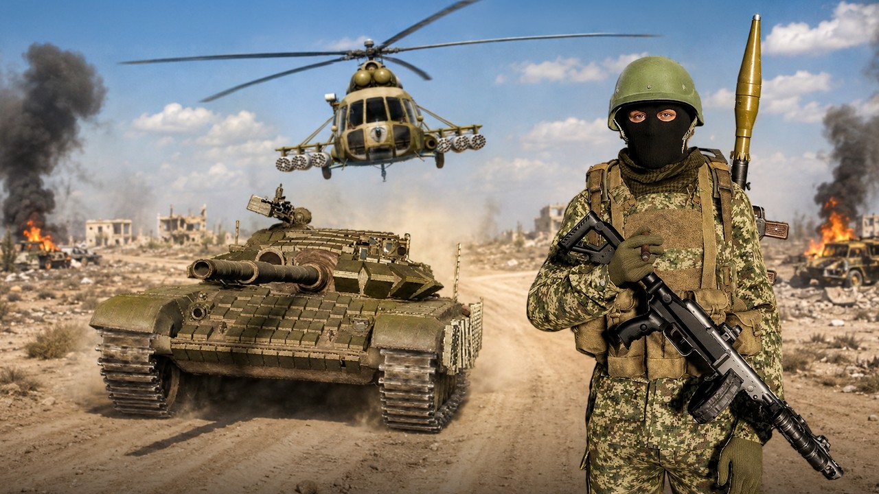 Бесконечная война за Сирию... | Arma Reforger