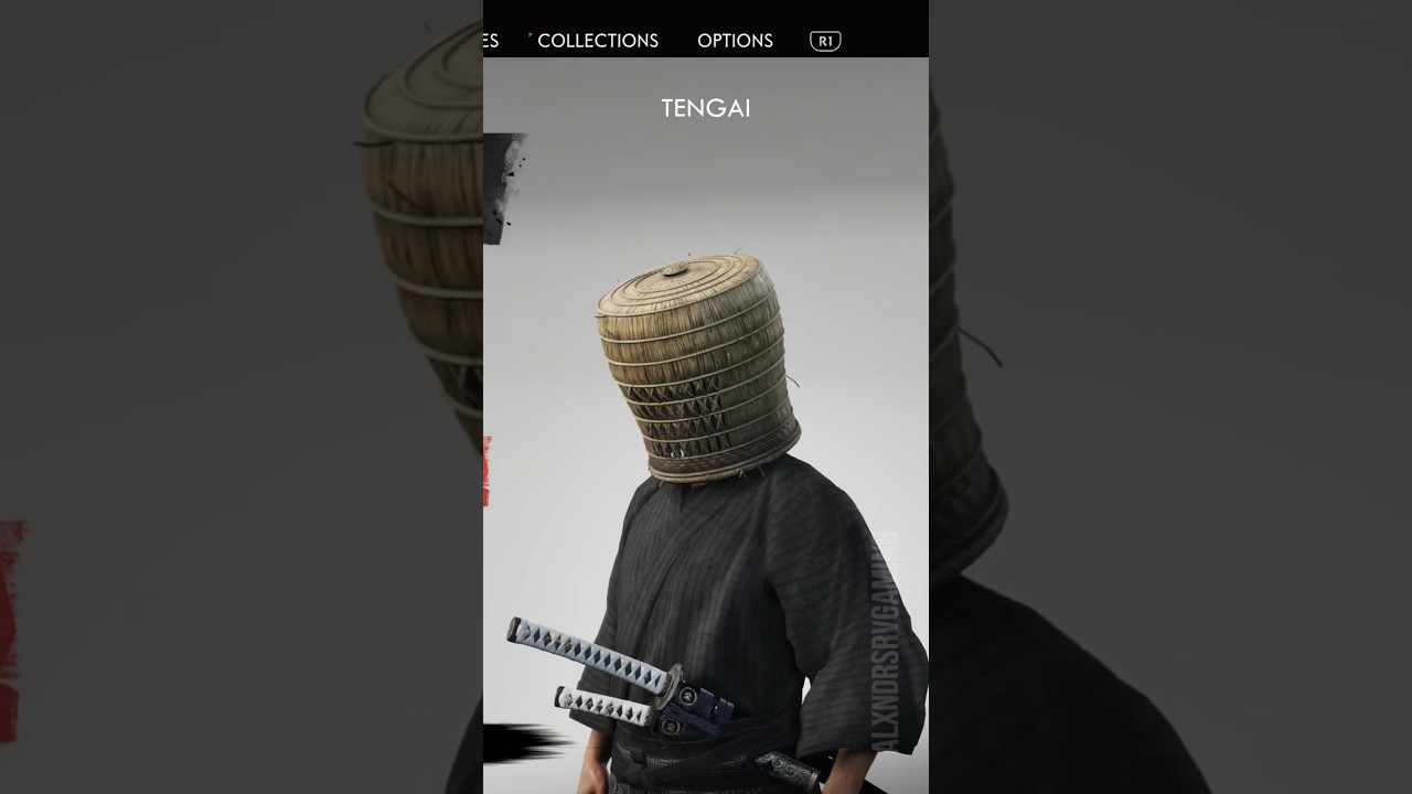 Ghost Of Tsushima All Unique Hats (non sets) #ghostoftsushima