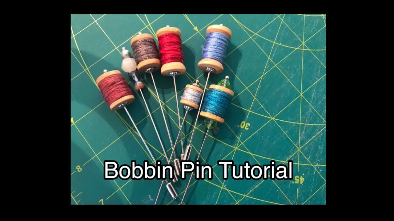 FlossTube Special 3 - Bobbin Pin Tutorial