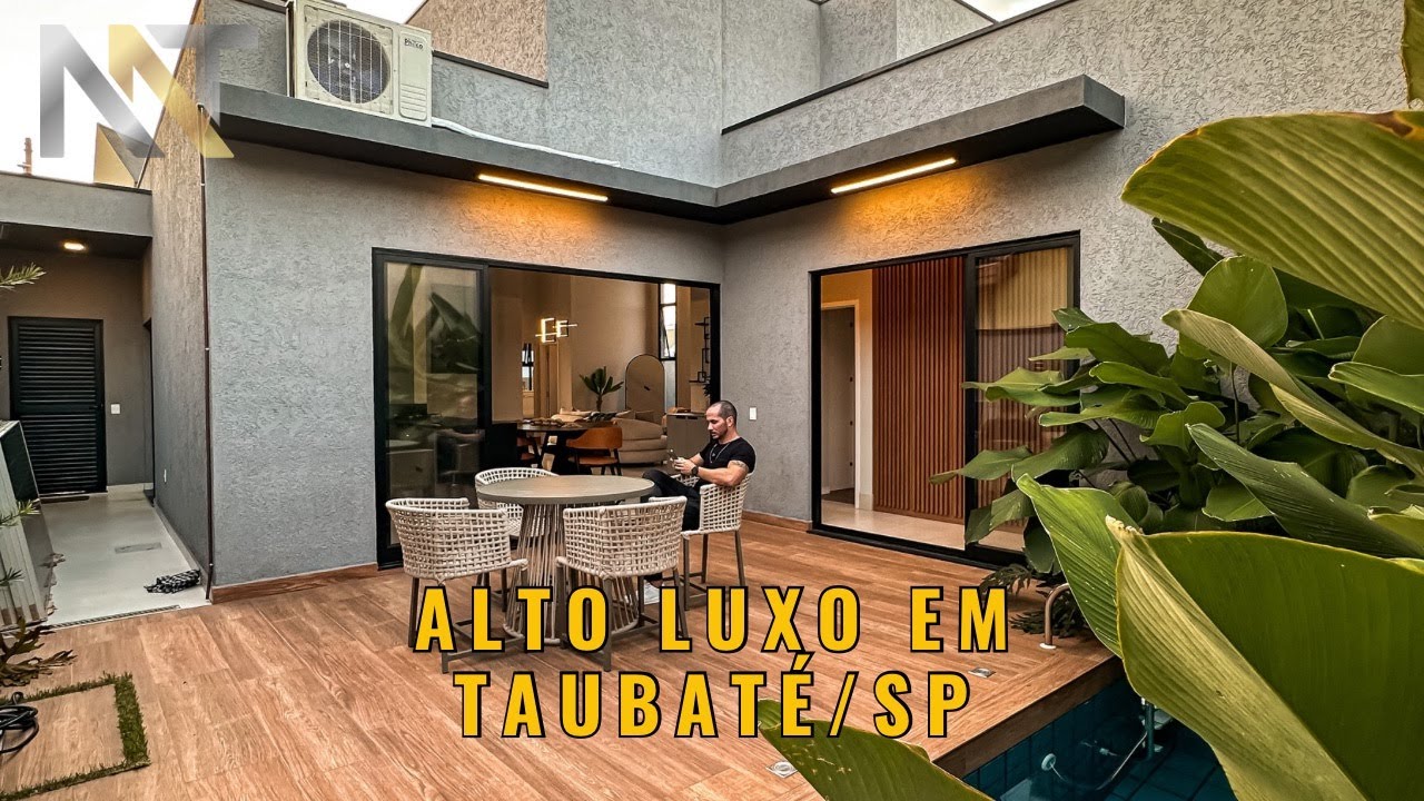 (VENDIDO) ALTO LUXO NO CONDOMINIO OUROVILLE EM TAUBATÉ/SP - MOBILIADA E DECORADA