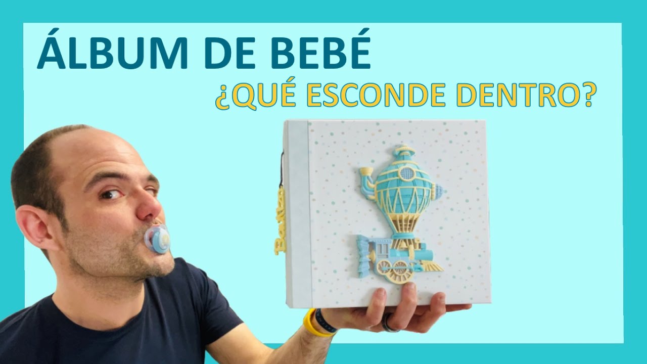 Cómo hacer ALBUM de FOTOS para 👶BEBE👶 Caja de Recuerdos de▶Bautizo ◀Tutorial scrapbook niño y niña
