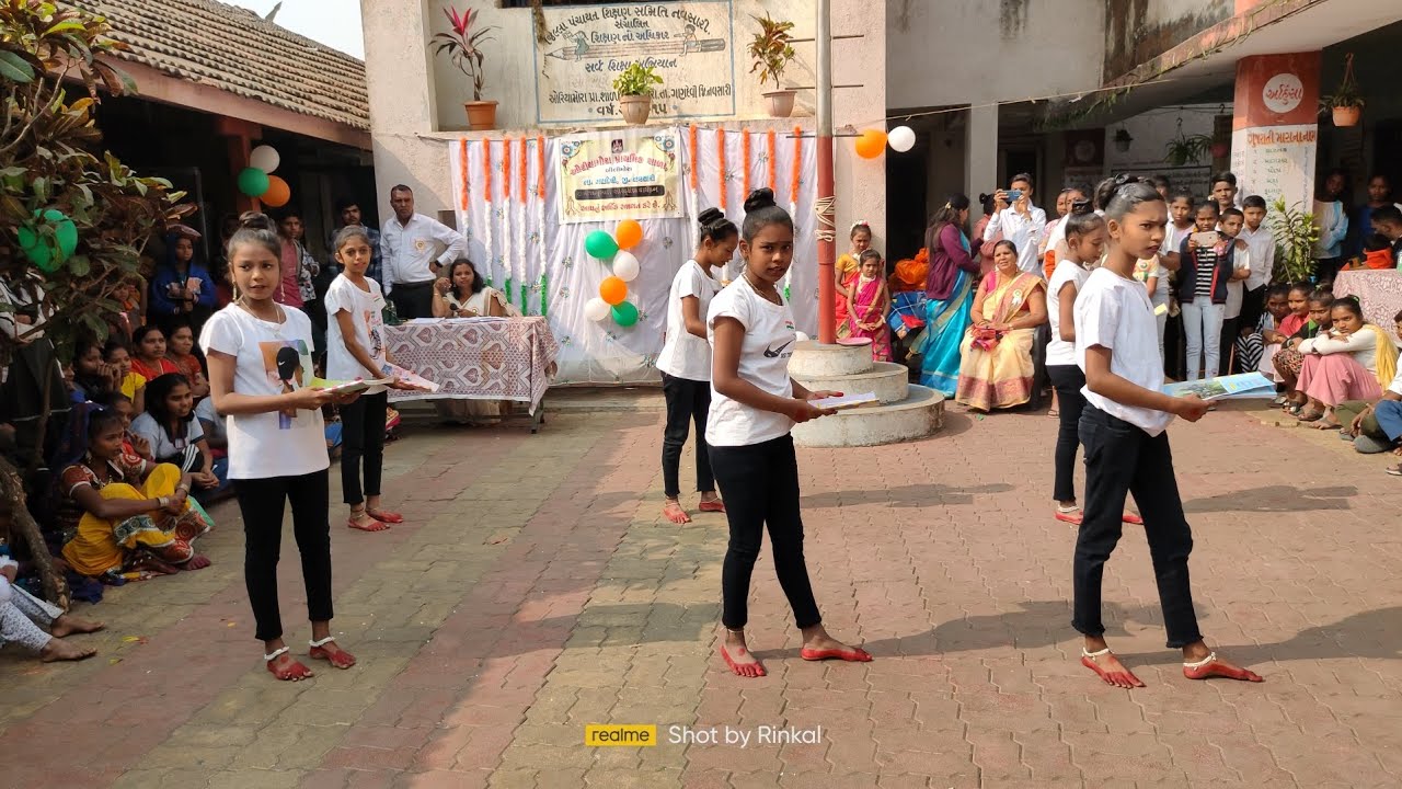 Oriyamora primary school.girls deshbhakti dance.26th January #india #deshbhakti #@rinkal_7399