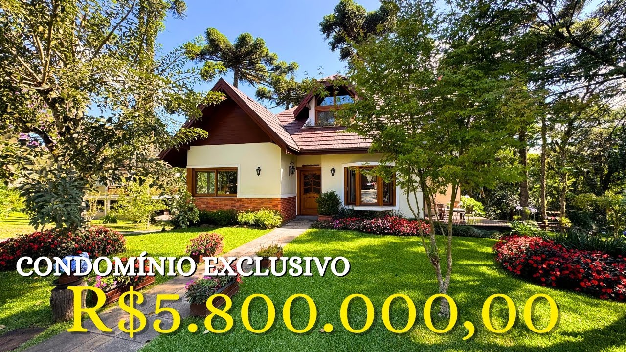 Casa ESPAÇOSA em Condomínio EXCLUSIVO em Canela - O Conforto que VOCÊ precisa! | Vetro Imóveis