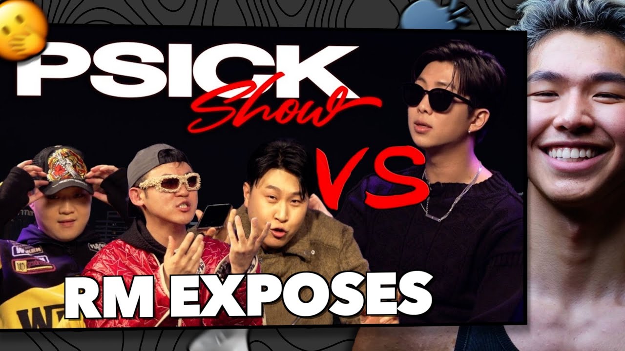 Athlete React to BTS RM on PSICK SHOW
