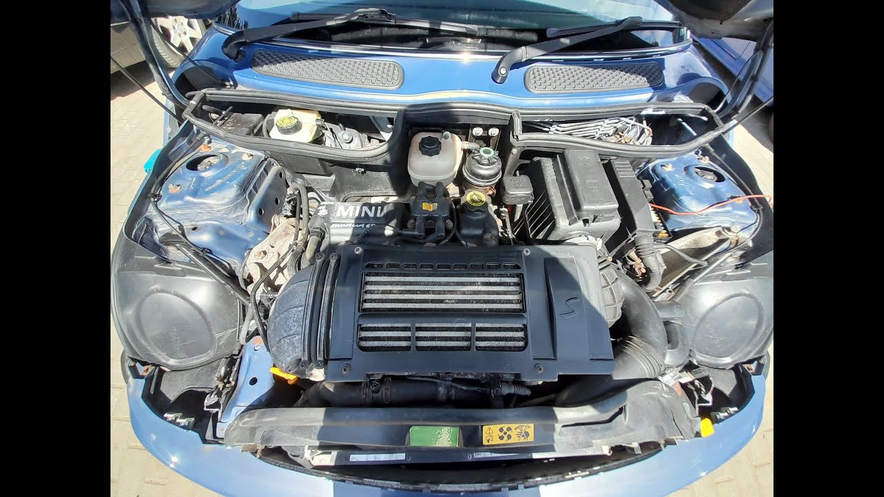 MINI COOPER S52 SPRZEDAM SILNIK 1.6 16V 170KM KOMPRESSOR OZNACZENIE: W11