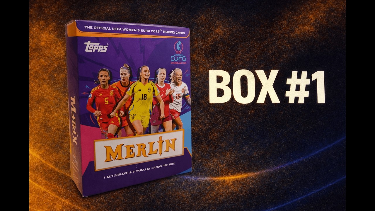 Topps Merlin UEFA Women´s Euro 2024/25 Box #1 🌍 Box Opening 🔥