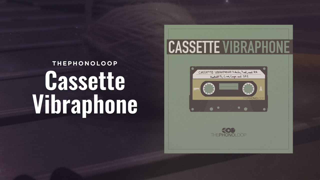 THEPHONOLOOP Cassette Vibraphone - 3 Min Walkthrough Video (72% off for a limited time)