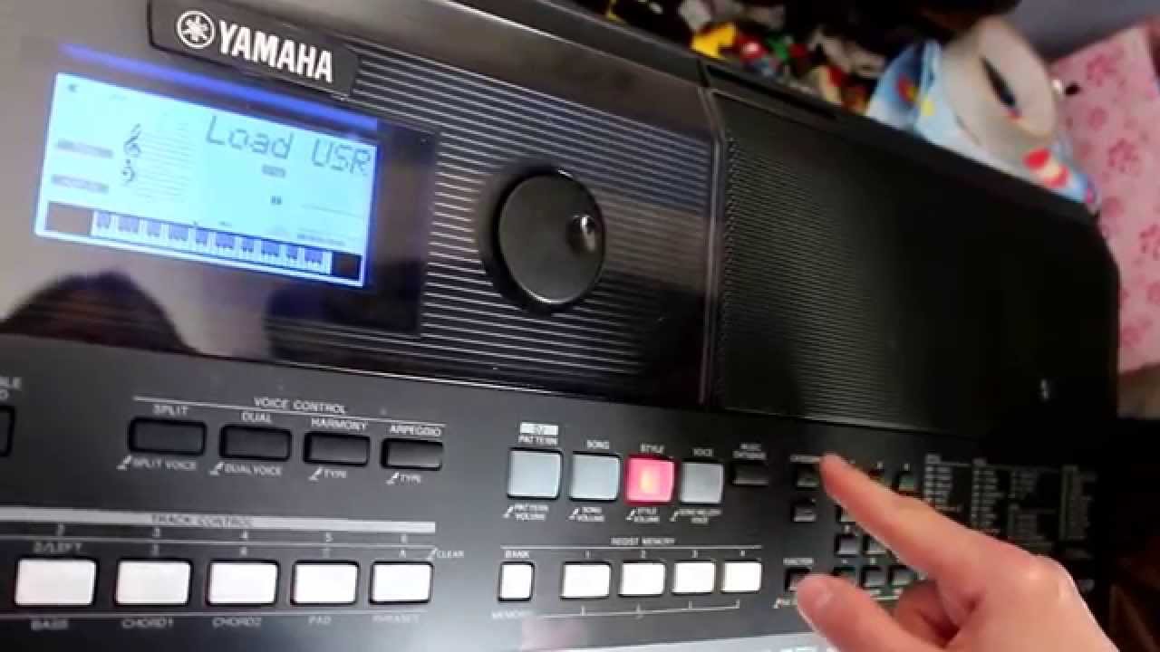 УРОК - LESSON YAMAHA E 433 (5)  0525